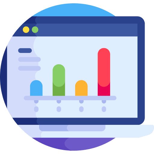 Bar graph graph analysis seo and web icon Bar graph graph analysis seo and web icon