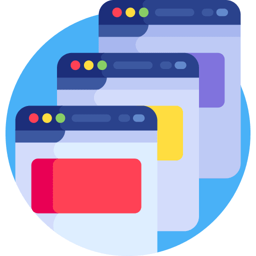 Browser portal domain browser icon Browser portal domain browser icon