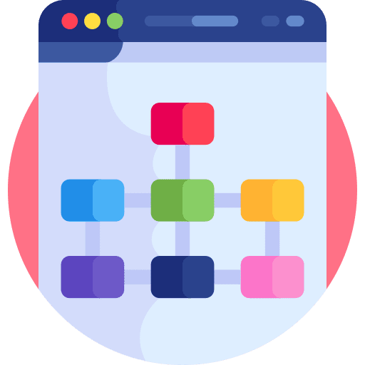 Site map connection seo and web site map icon Site map connection seo and web site map icon