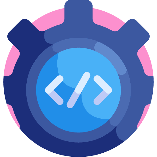 Programming code interface coding icon Programming code interface coding icon