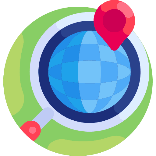 Search search earth grid worldwide icon Search search earth grid worldwide icon