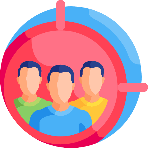 Target avatar customer client icon Target avatar customer client icon