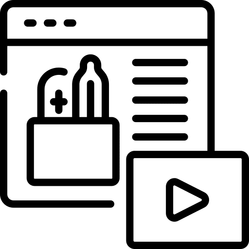 Advertising ad banner webpage icon
