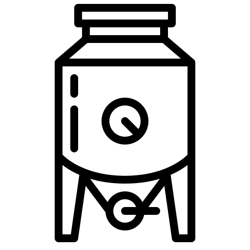 Fermentation production alcohol making icon