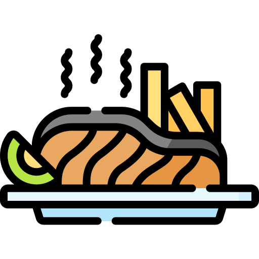 Salmon organic salmon tuna icon
