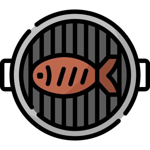 Fish food food and restaurant fish icon