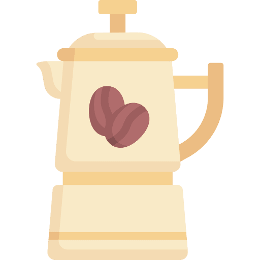 Coffee pot coffee moka pot cafe icon Coffee pot coffee moka pot cafe icon
