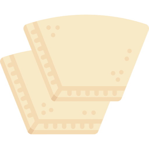 Coffee filter coffee shop cafe food and restaurant icon Coffee filter coffee shop cafe food and restaurant icon