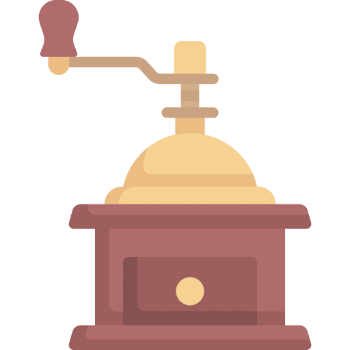 Coffee grinder utensil kitchenware coffee grinder icon Coffee grinder utensil kitchenware coffee grinder icon