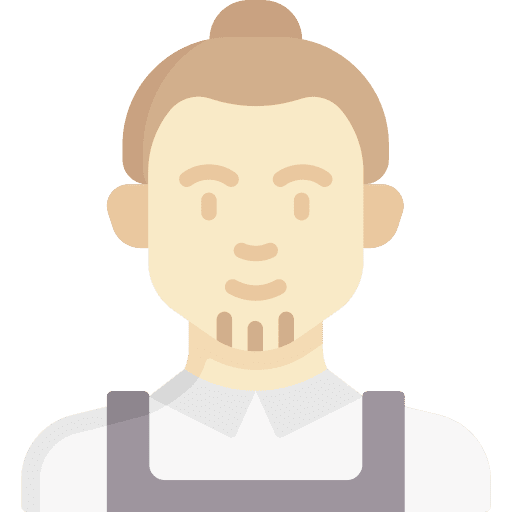 Barista barista avatar caucasian icon Barista barista avatar caucasian icon