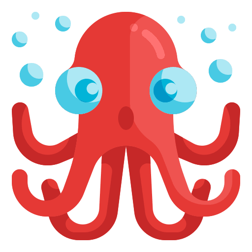 Octopus animals cephalopod aquatic icon