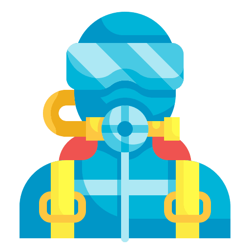 Diver avatar scuba user icon Diver avatar scuba user icon