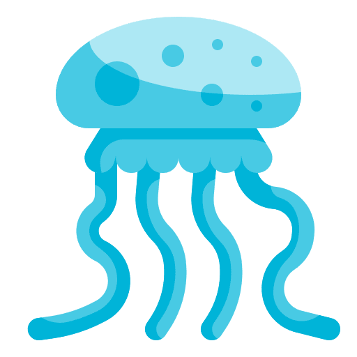 Jellyfish jellyfish animals aquatic icon