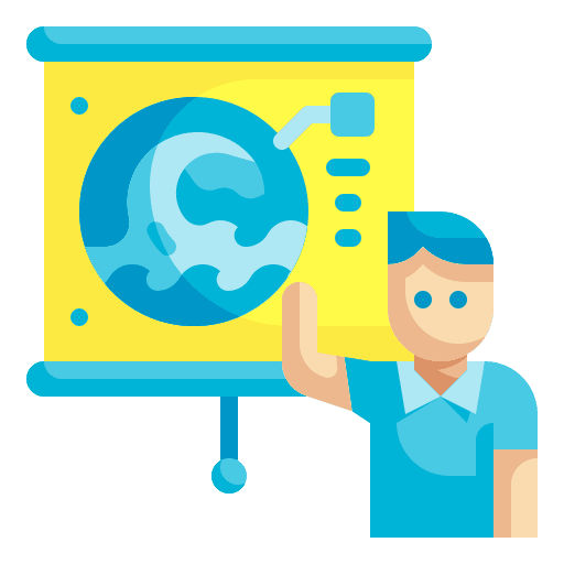 Presentation presentation communications sea icon Presentation presentation communications sea icon