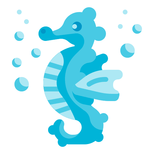 Seahorse animal kingdom animals aquarium icon Seahorse animal kingdom animals aquarium icon