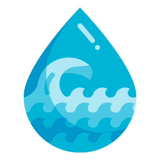 Water drop ecology and environment water drop ocean icon