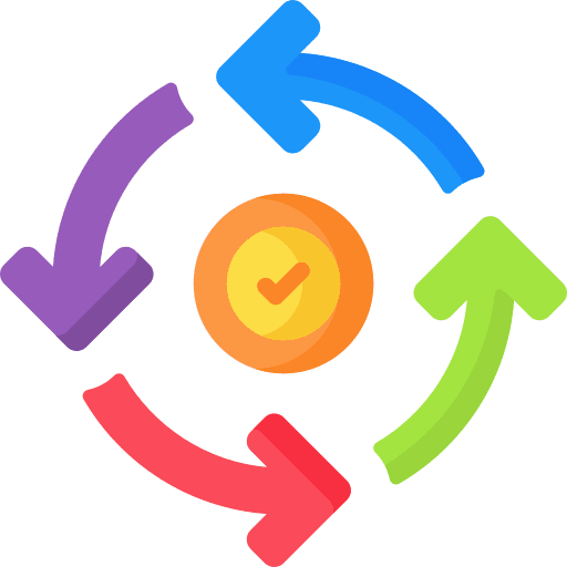 Consistency way orientation direction icon