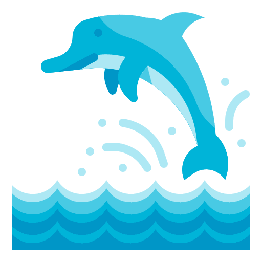 Dolphin aquatic dolphin wildlife icon Dolphin aquatic dolphin wildlife icon