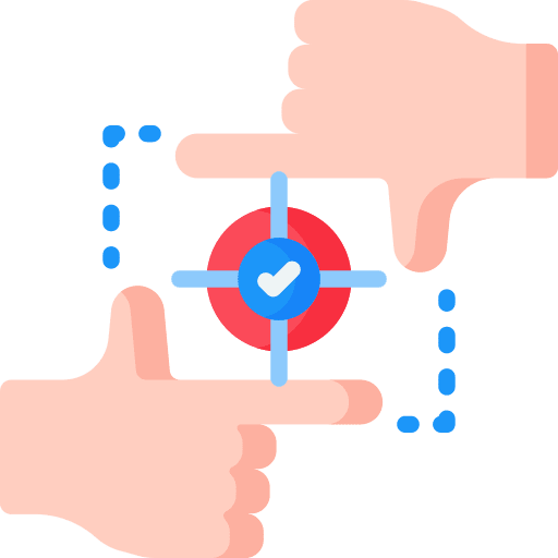 Focus crosshair aim business and finance icon