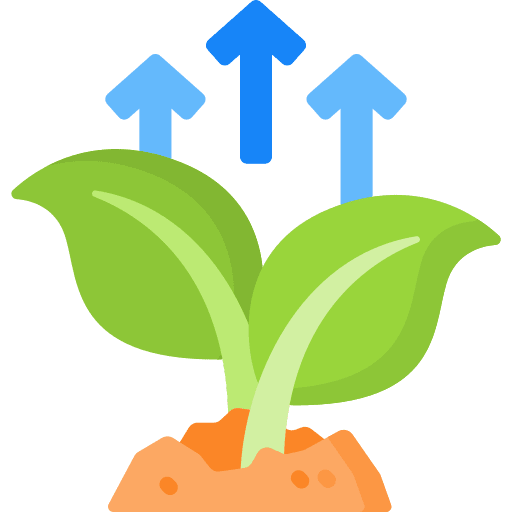Growth plant growth nature icon