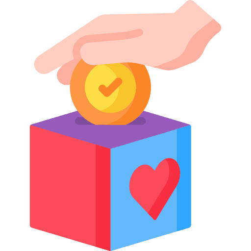 Charity charity box miscellaneous icon