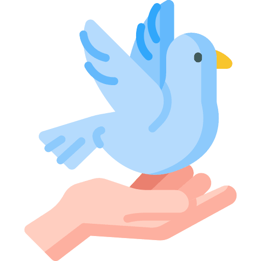 Freedom dove pigeon freedom icon