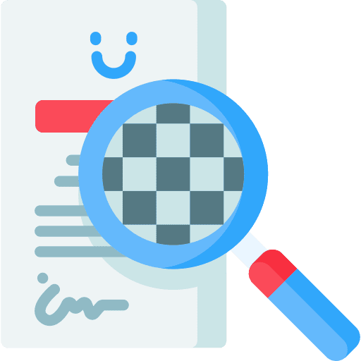 Transparency transparency analysis files and folders icon