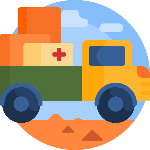 Cargo box truck cargo icon Cargo box truck cargo icon