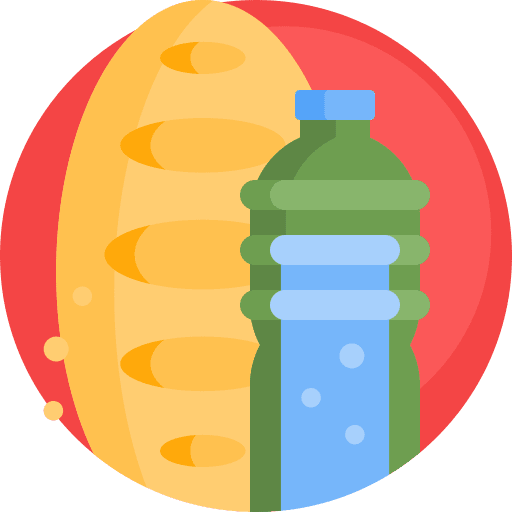 Food food and restaurant water bottle food icon Food food and restaurant water bottle food icon