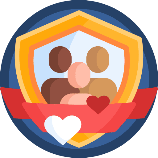 Human rights security safety protection icon Human rights security safety protection icon