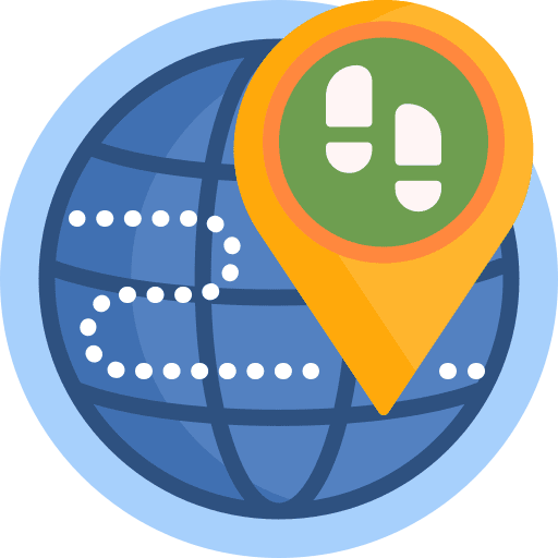 Immigration map pointer immigration location icon Immigration map pointer immigration location icon