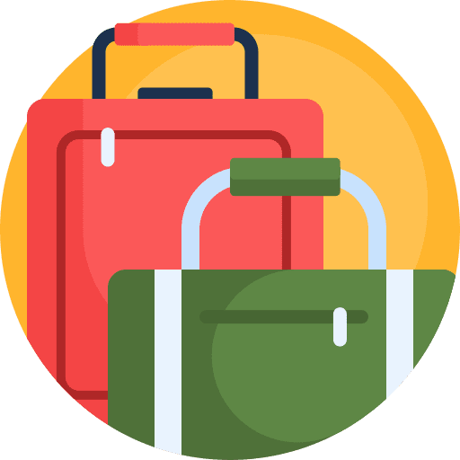 Luggage luggage baggage trolley icon Luggage luggage baggage trolley icon