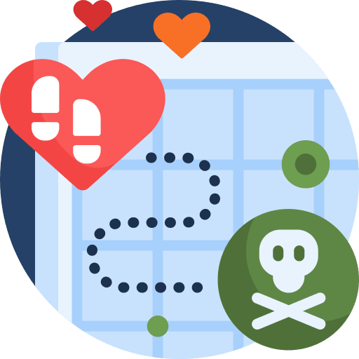 Map escape map immigration icon Map escape map immigration icon