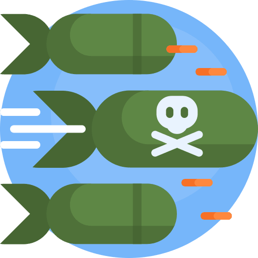 Bomb miscellaneous grenade war icon Bomb miscellaneous grenade war icon
