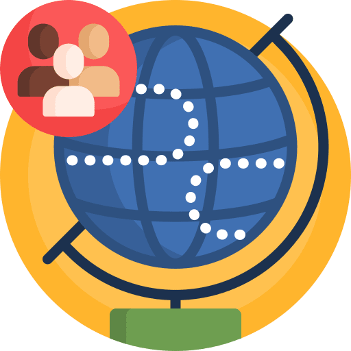 Globe earth globe immigration worldwide icon Globe earth globe immigration worldwide icon