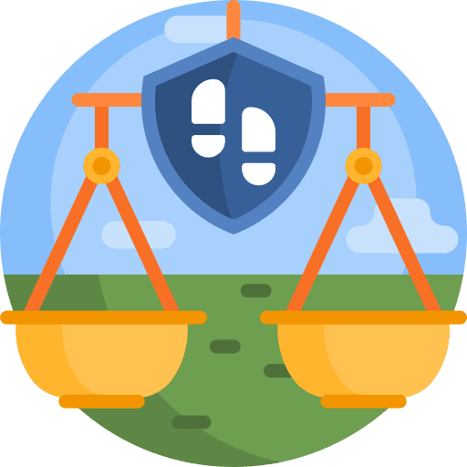 Justice shield law protection icon Justice shield law protection icon