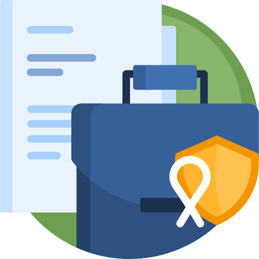 Legal official documents aid certificate icon Legal official documents aid certificate icon