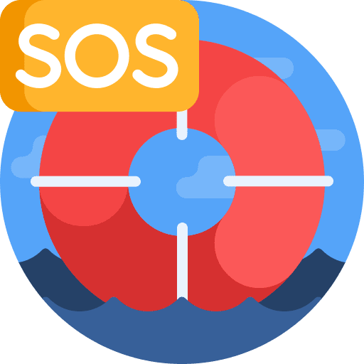 Lifebuoy security sea sos icon Lifebuoy security sea sos icon