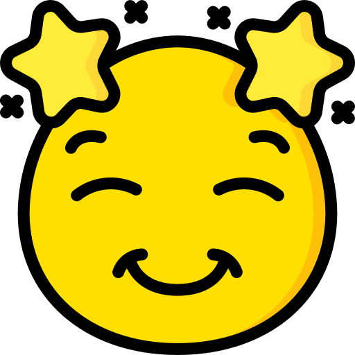Happy content smileys smile icon