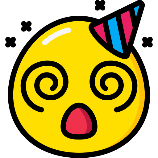 Dizzy dizzy spin smileys icon