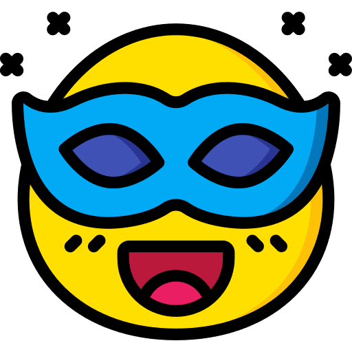 Mask mask smile costume icon