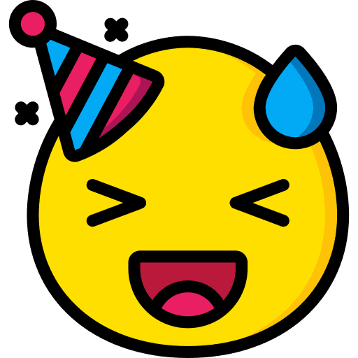 Laughing happy smileys laugh icon