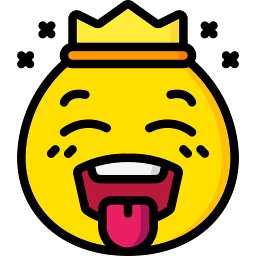 Tongue fun smileys silly icon