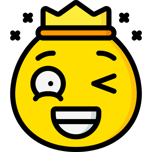 Wink smile smileys grin icon