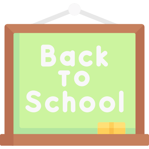 Back to school education classroom back to school icon