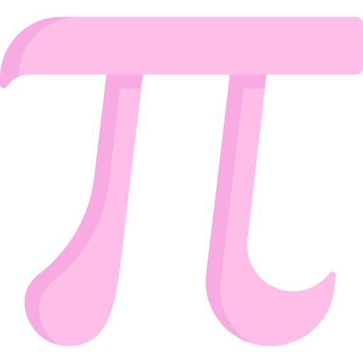 Pi education irrational mathematics icon
