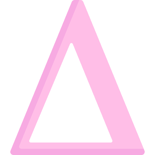 Delta symbol shapes letter icon Delta symbol shapes letter icon