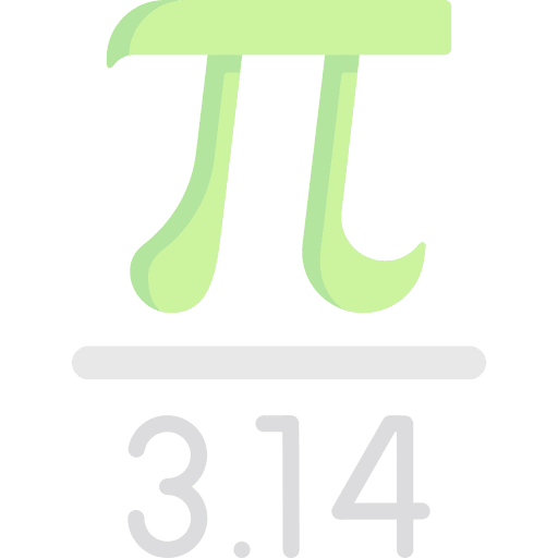 Pi maths irrational pi icon Pi maths irrational pi icon
