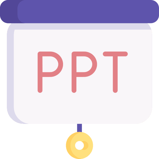 Ppt training ppt lectures icon