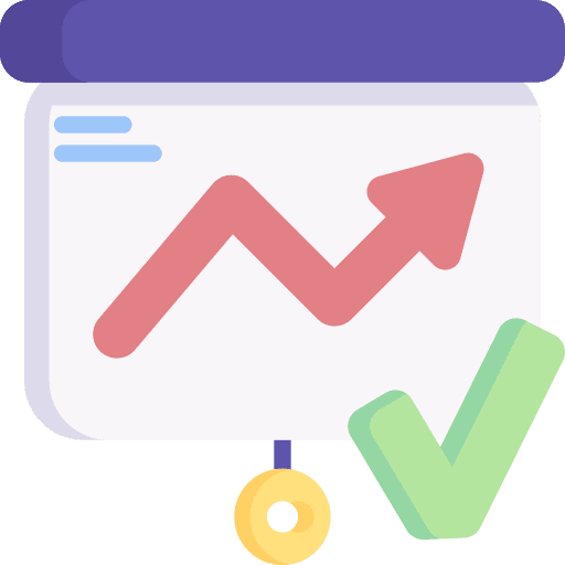 Presentation marketing increase business and finance icon